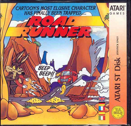 Road Runner box art for Atari ST